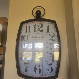 Wall Clock - Black and White